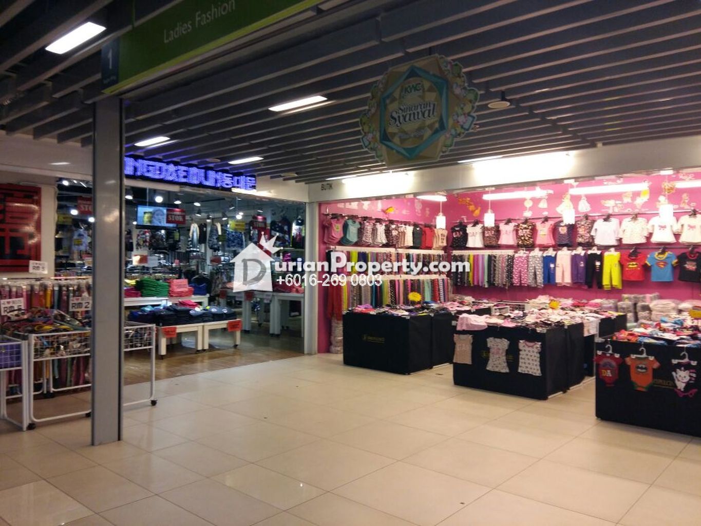 Retail Space For Sale at Kenanga Wholesale City, Pudu for RM 1,261,400