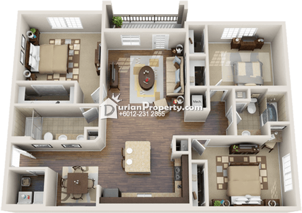Condo for rent at m3 residency gombak setia for rm 1500 by danny
