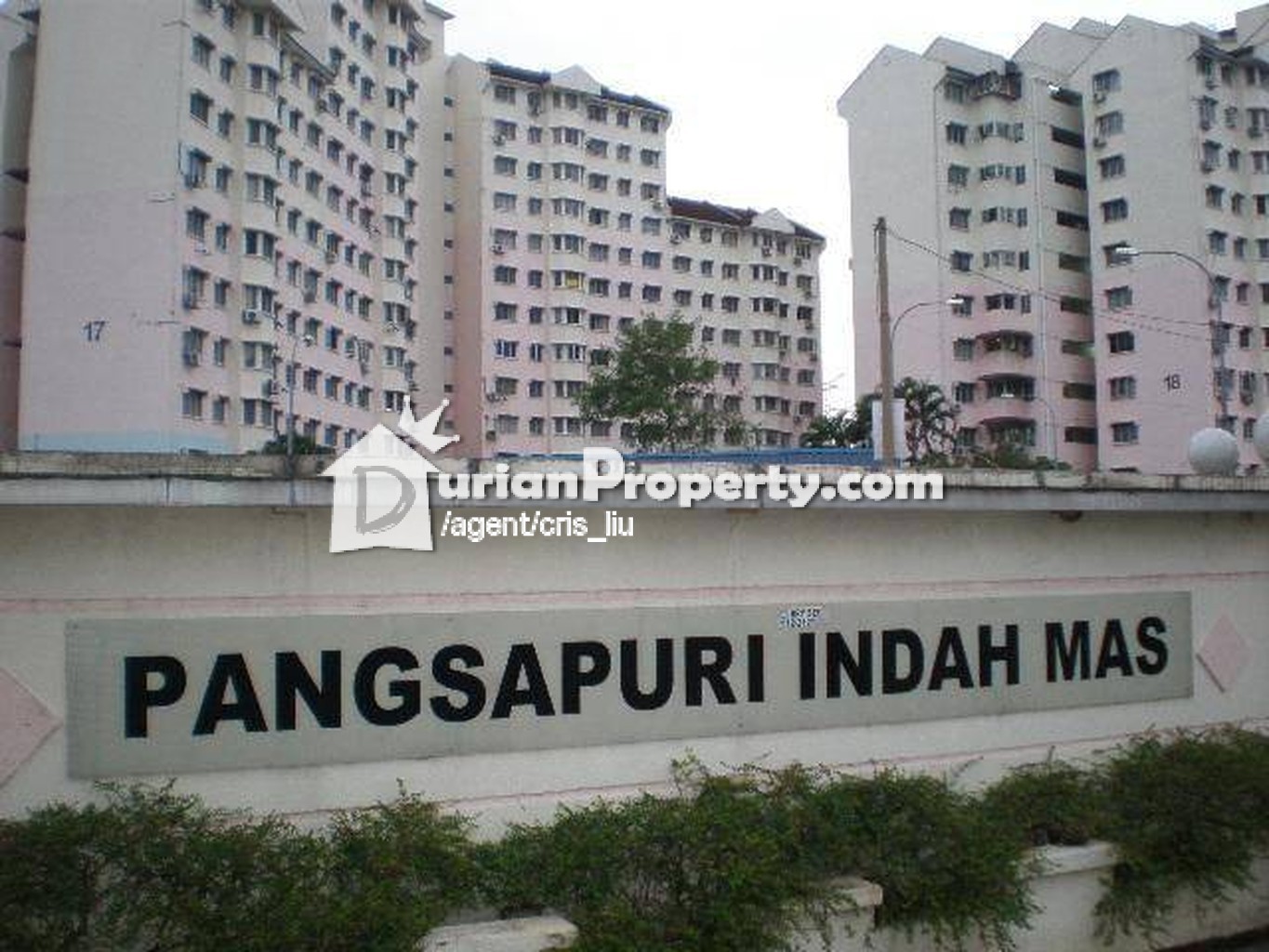Apartment For Rent at Pangsapuri Indah Mas, Cheras for RM 1,100 by