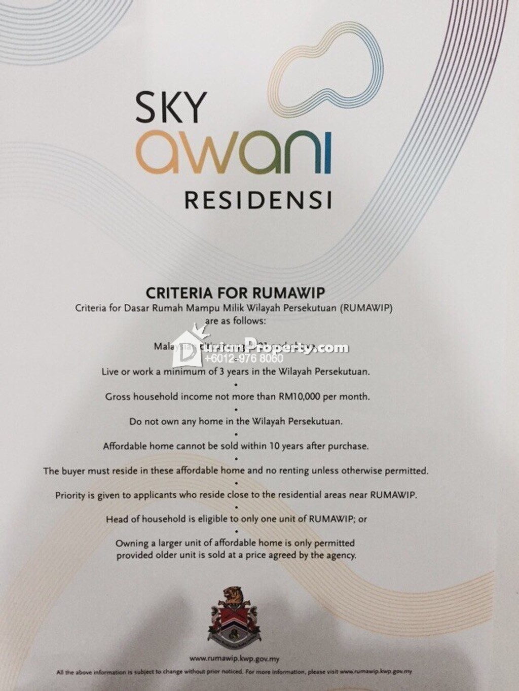 Serviced Residence For Sale at Sky Awani Residensi, Sentul 