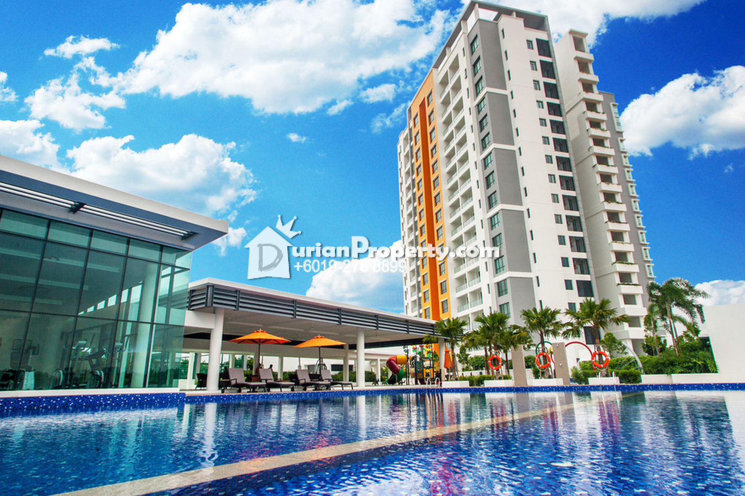 Apartment For Sale at Ponderosa Lakeside Luxury Apartments, Johor Bahru