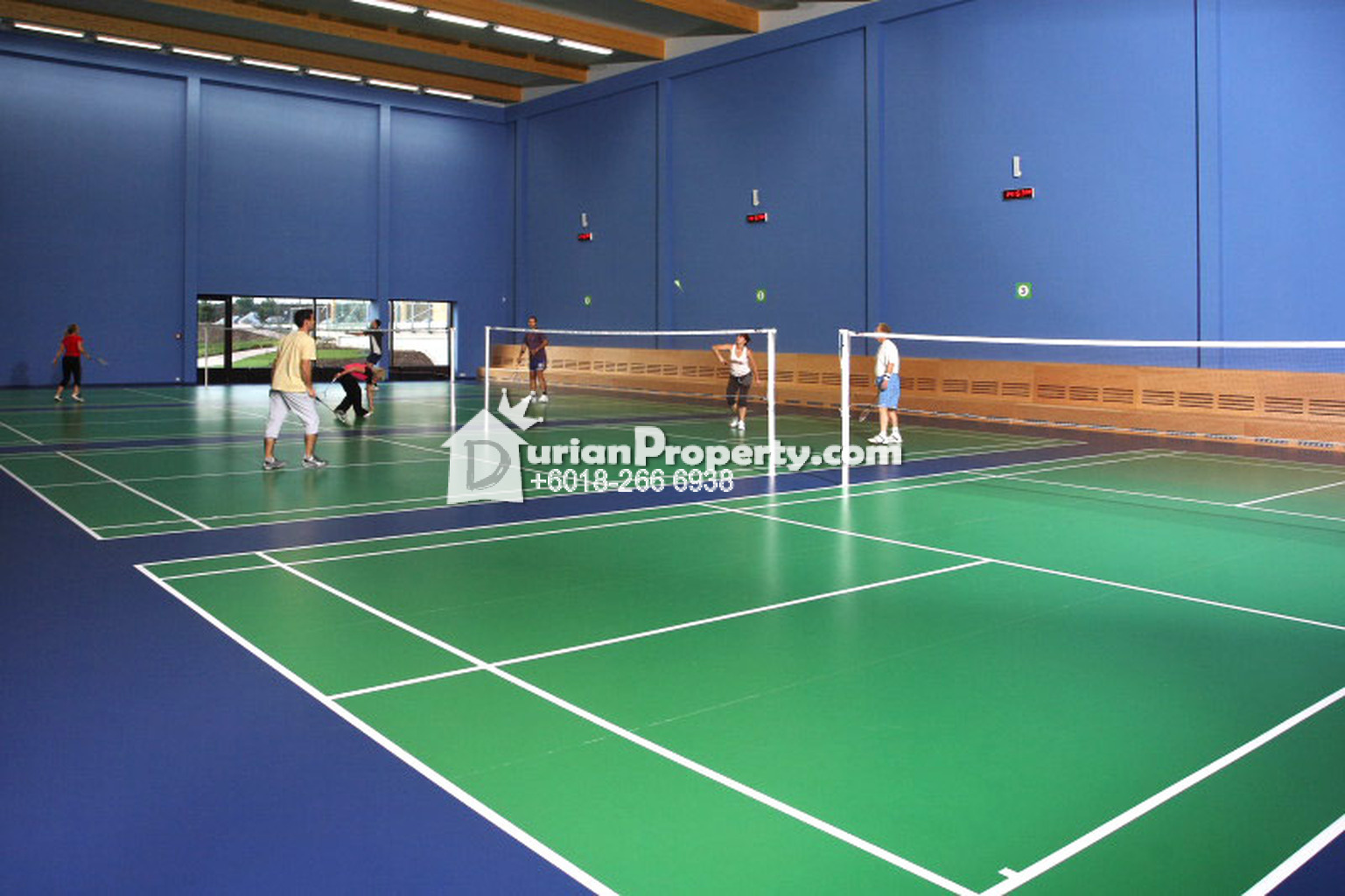 endah parade badminton court