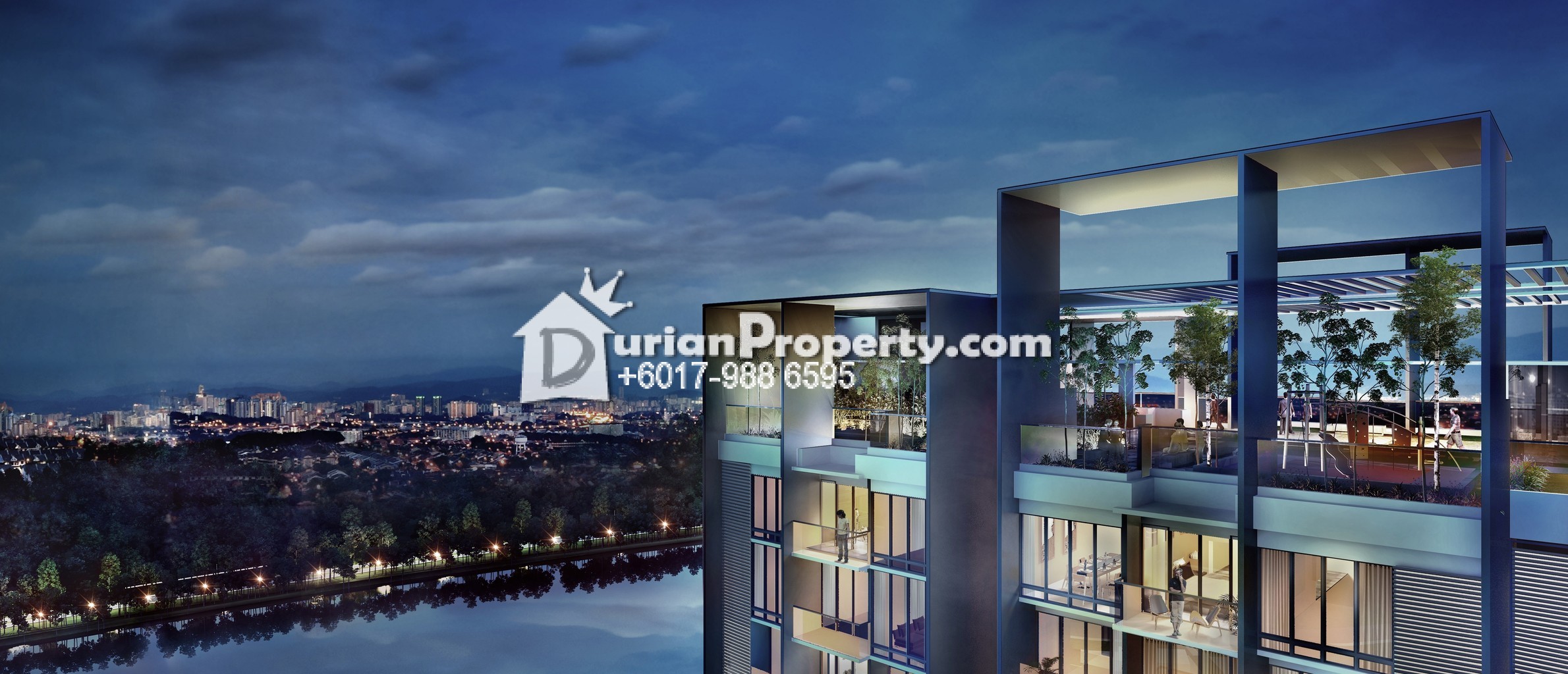 Condo For Sale at Lakefront Residence, Cyberjaya for RM 628,000 by