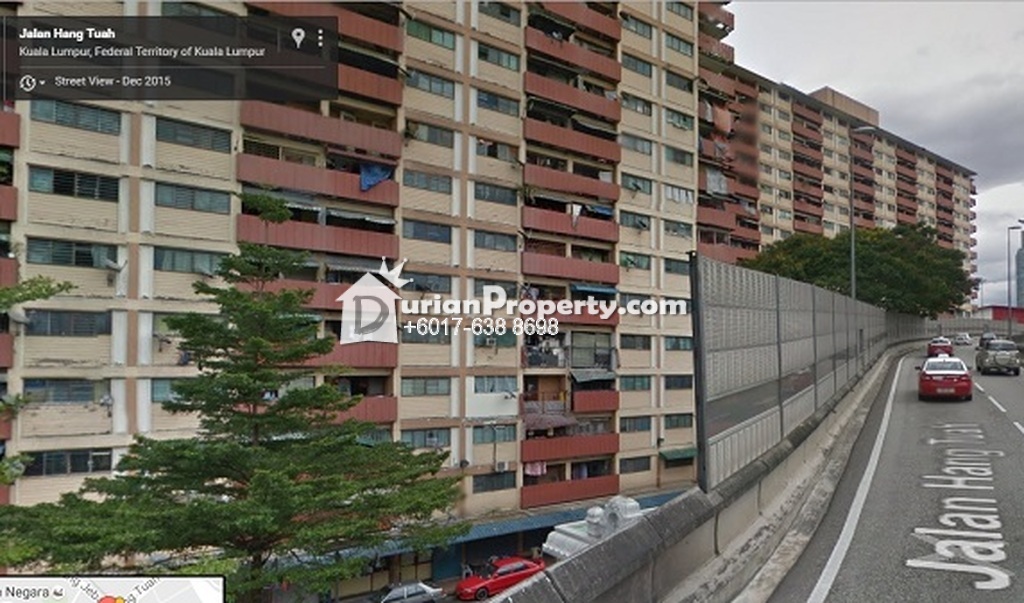 Flat For Rent At Flat Hang Tuah Pudu For Rm 780 By Steve Durianproperty