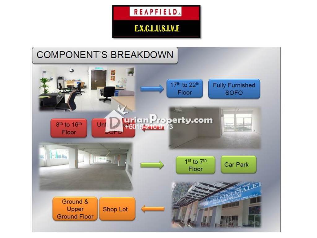 SOFO For Sale at Avenue Crest, Shah Alam for RM 254,898 by 