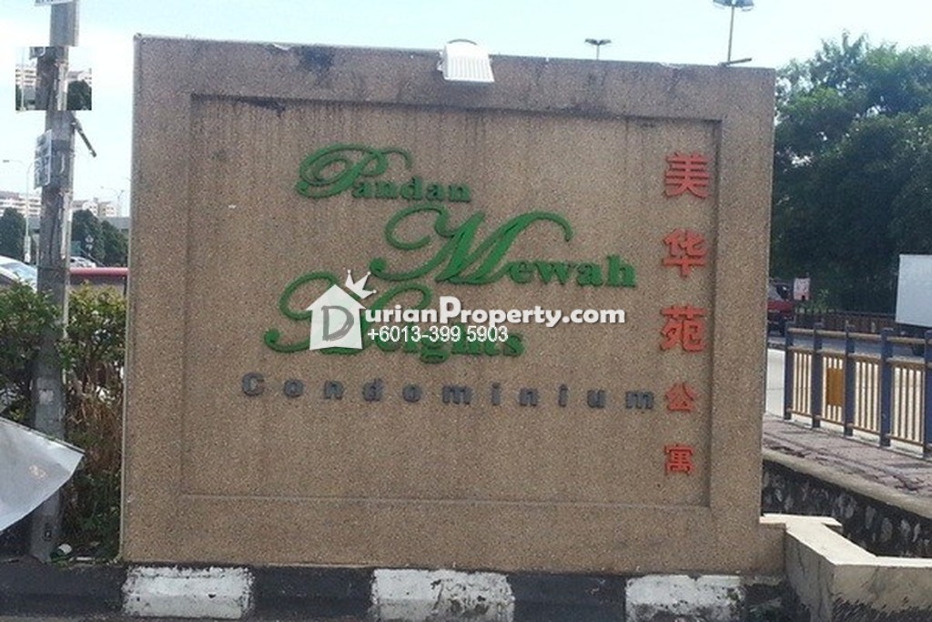 Condo For Rent At Pandan Mewah Heights Pandan For Rm 1 100 By Kc Loh Durianproperty
