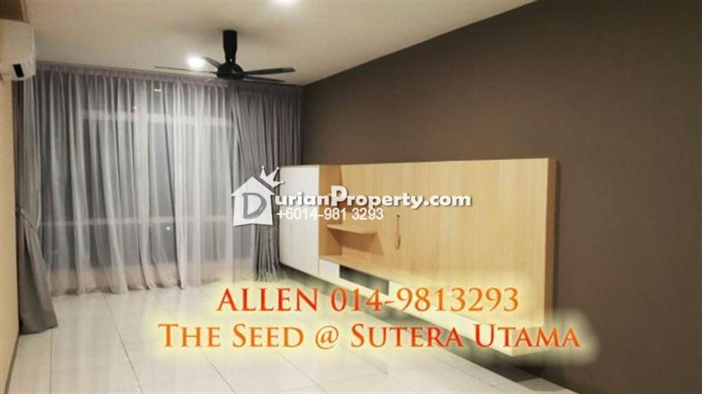 Condo For Rent At Pangsapuri Sutera The Seed Skudai For Rm 2 700 By Allen Durianproperty