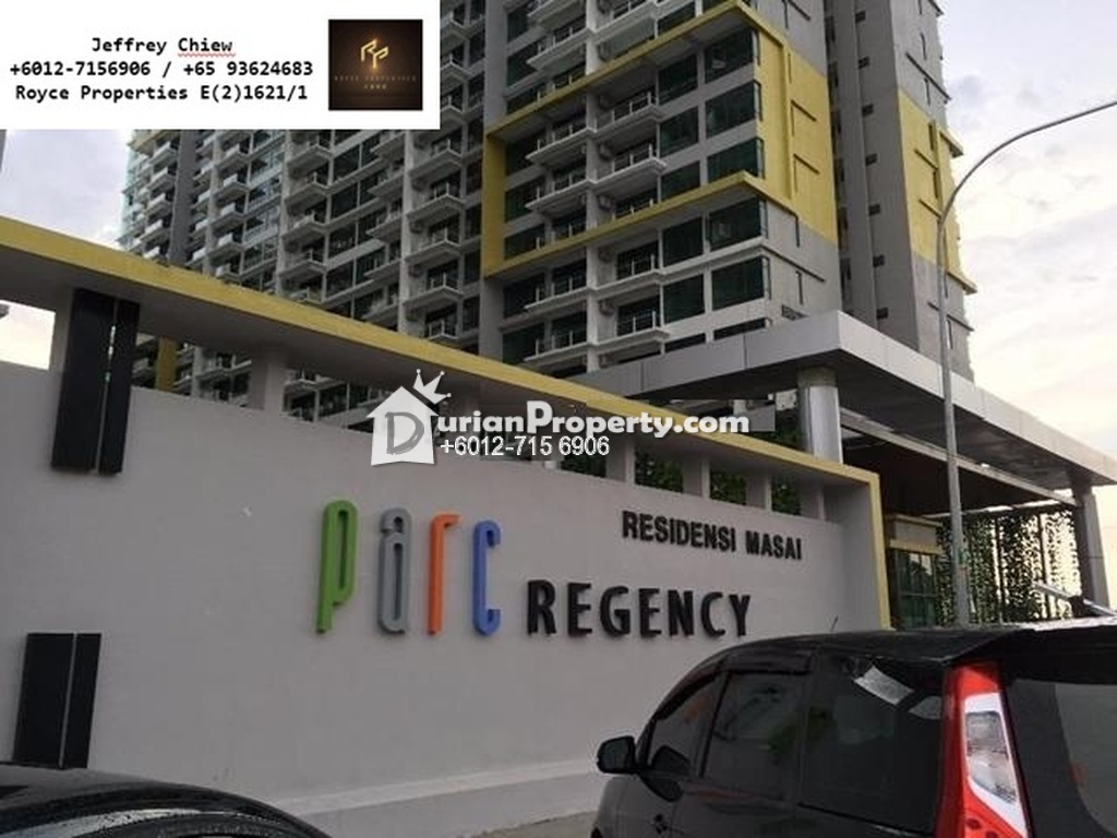 Apartment For Sale At Parc Regency Johor Bahru For Rm 318 000 By Jeffrey Chiew Ren 23836 Durianproperty