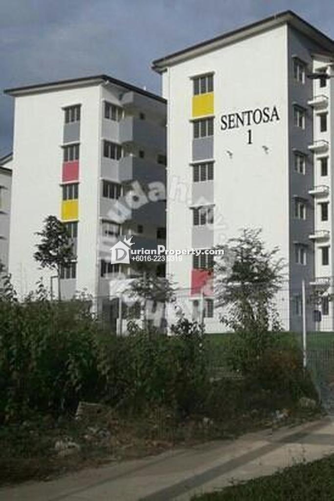 Flat For Rent At Pangsapuri Sentosa Shah Alam For Rm 500 By Kelvin Yong Durianproperty