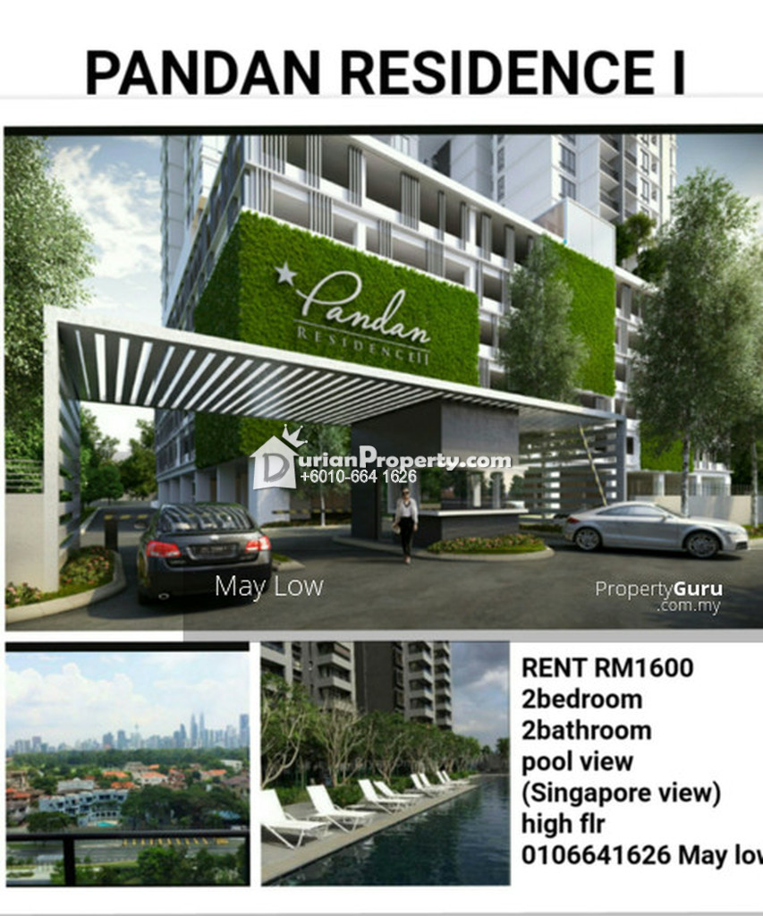 Apartment For Rent at Pandan Residence II, Johor Bahru for RM 1,650 by