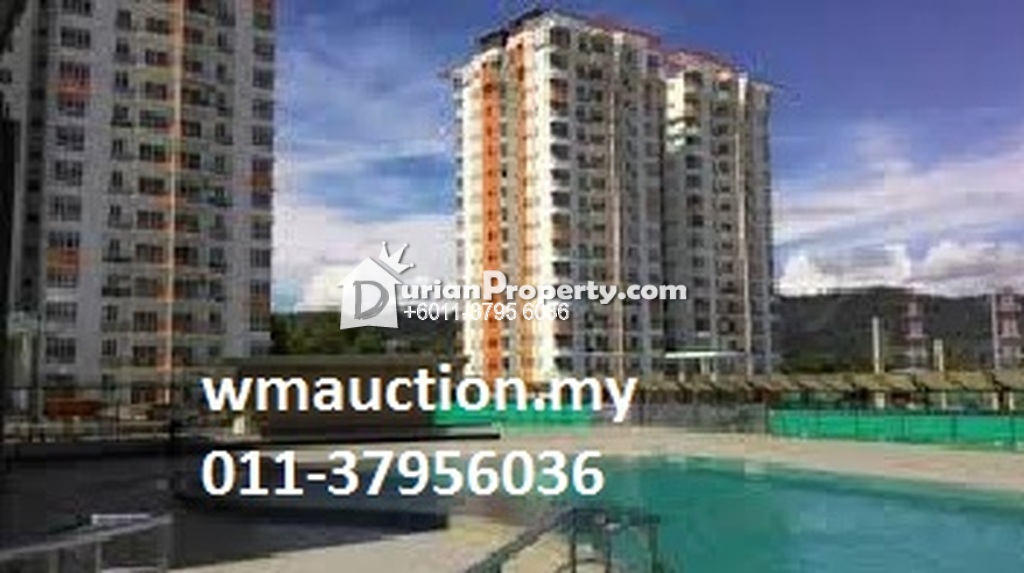 Apartment For Auction at The Palm Condominium Kinarut, Papar for RM