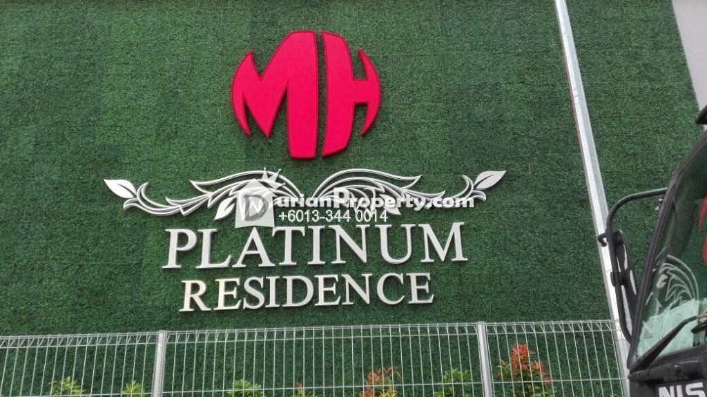 Condo For Sale At Mh Platinum Residency Setapak For Rm 530 000 By Magness Durianproperty