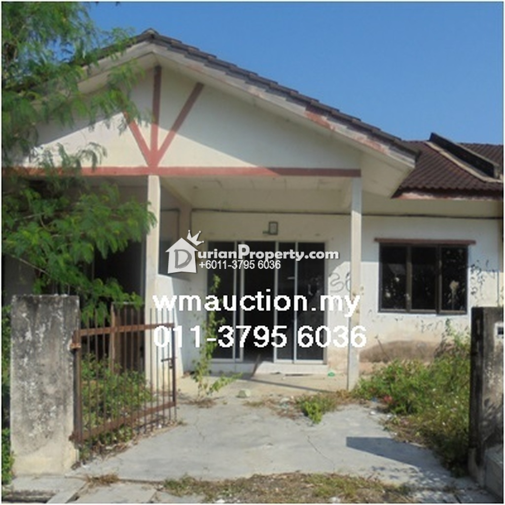 Terrace House For Auction at Taman Dovenby, Sungai Siput for RM 28,000 by Yong C.K. DurianProperty