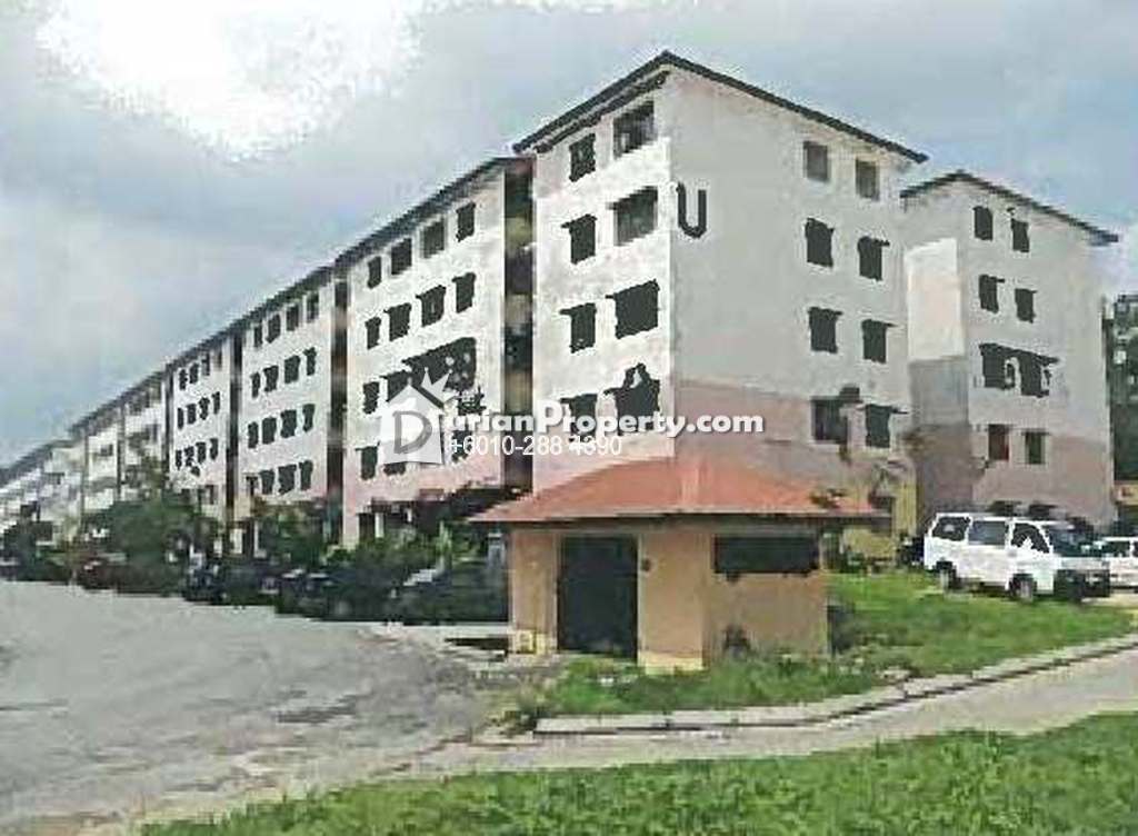 Apartment For Auction at Pangsapuri Baiduri, Bandar Tasik Kesuma for RM