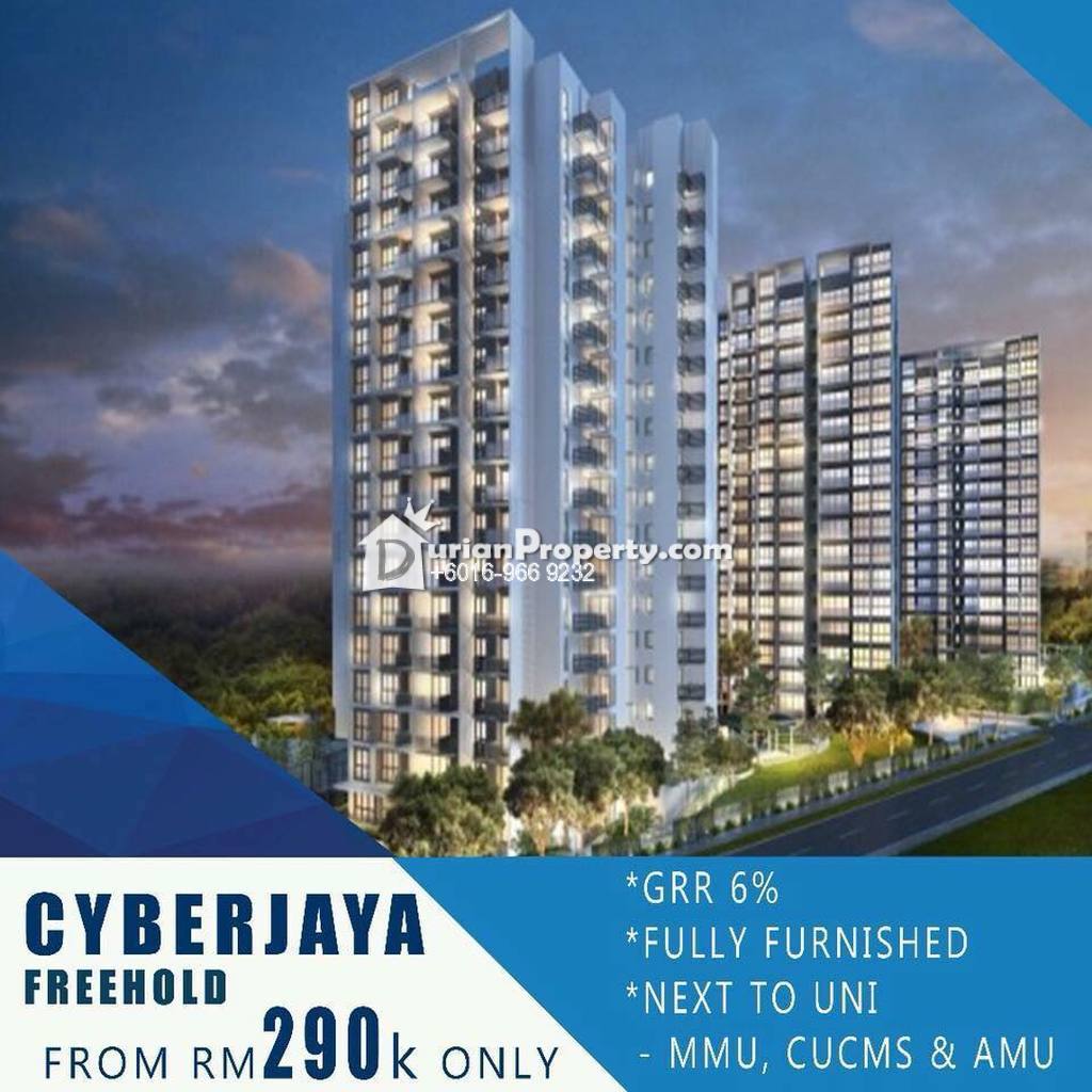 Condo For Sale At Cyber 11 Cyberjaya For Rm 290 000 By Kriss Tan Durianproperty