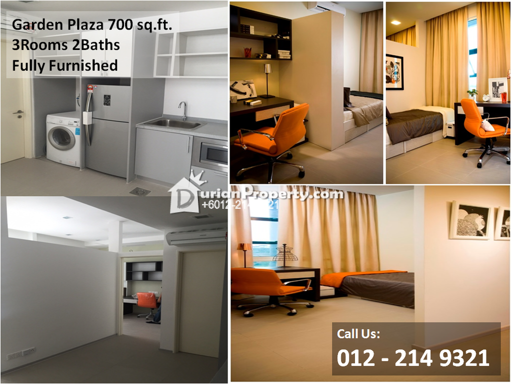Serviced Residence For Rent At Garden Plaza Cyberjaya For Rm 999 By Tino Phang Durianproperty