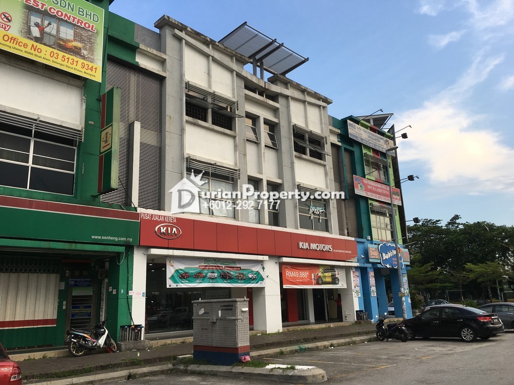 Shop For Sale At Kemuning Utama Kemuning For Rm 2 300 000 By T C Ng Durianproperty