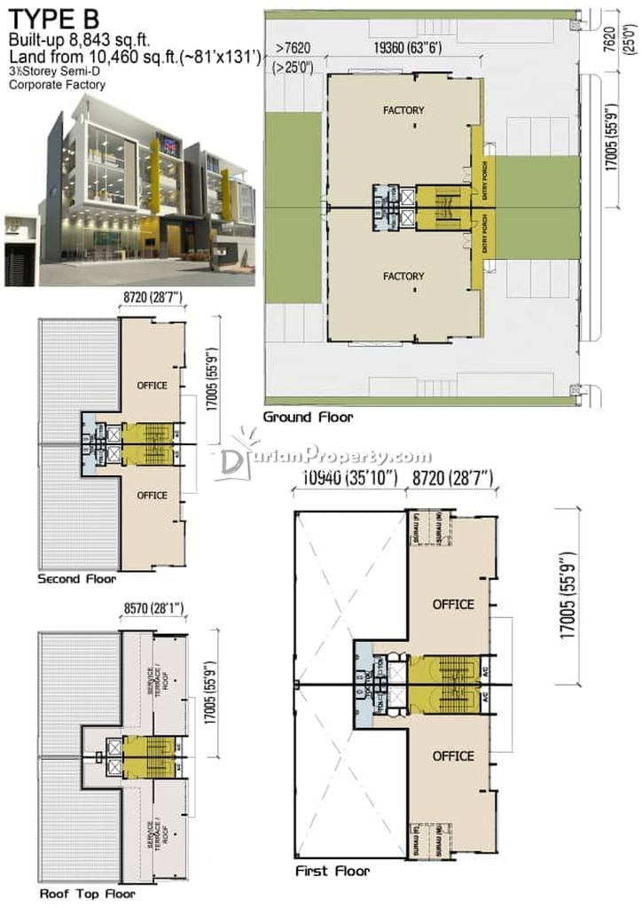 Semi D Factory For Sale At Kawasan Perindustrian Sungai Puloh Klang For Rm 3 400 000 By Ms Tang Durianproperty