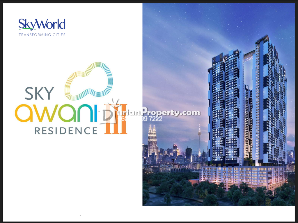 Serviced Residence For Sale At Sky Awani 3 Setapak For Rm 300 000 By Gilberd Sia Durianproperty