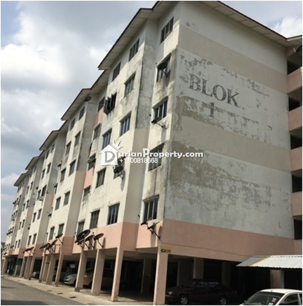 Apartment For Auction At Pangsapuri Anggerik Shah Alam For Rm 110 000 By Hannah Durianproperty