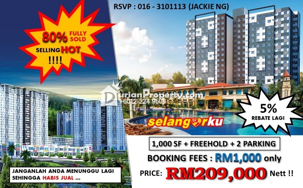 Apartment For Sale At Diamond City Semenyih For Rm 209 000 By Jackie Ng Durianproperty