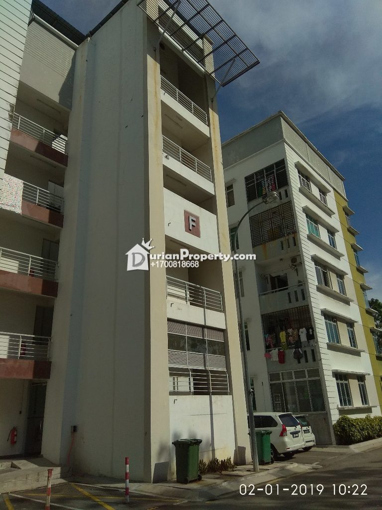 Apartment For Auction At Bayu Puteri 3 Johor Bahru For Rm