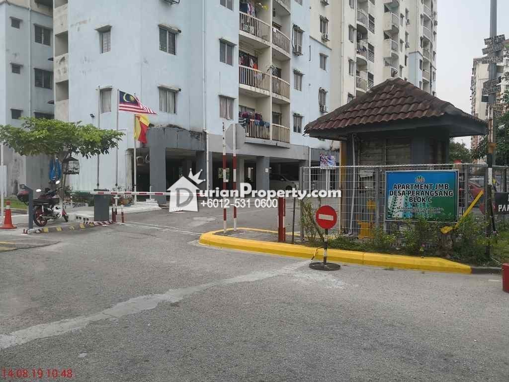 Apartment For Auction at Desa Perangsang Apartments (Block F & G), Petaling Jaya