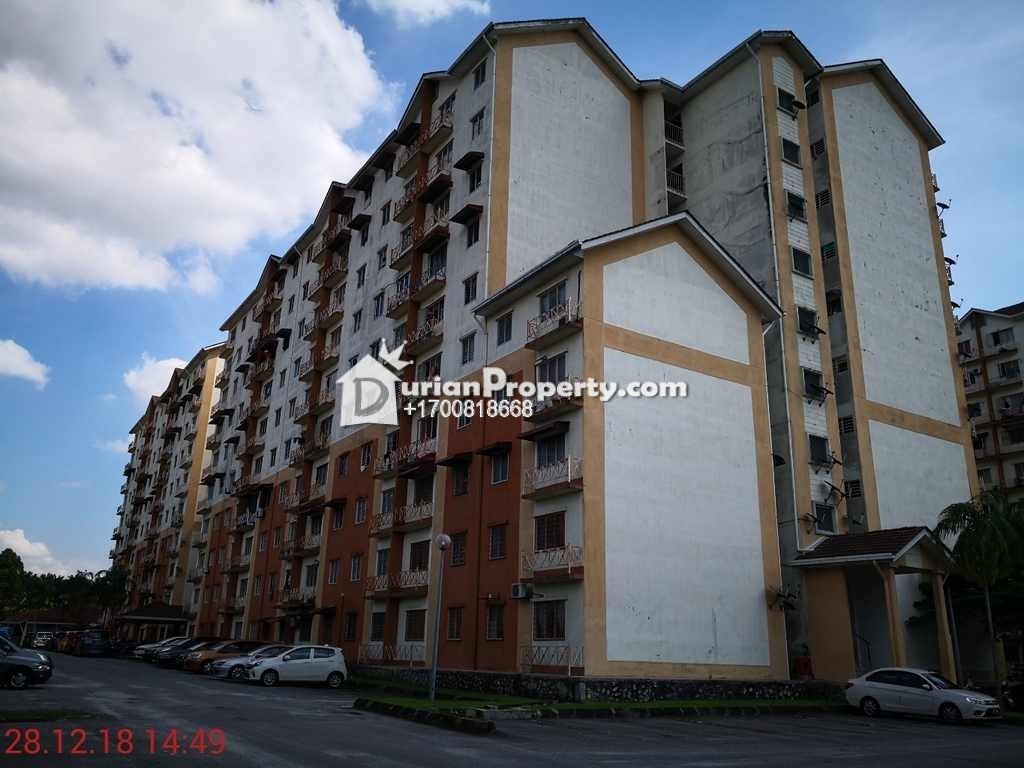 Flat For Auction At Pangsapuri Seri Nipah Pinggiran Usj Subang Jaya For Rm 162 000 By Hannah Durianproperty