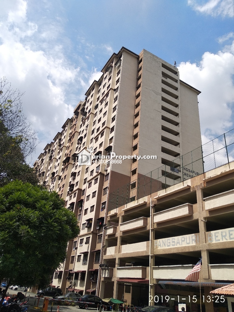 Apartment For Auction At Pangsapuri Berembang Indah Kuala Lumpur For Rm 210 000 By Hannah Durianproperty