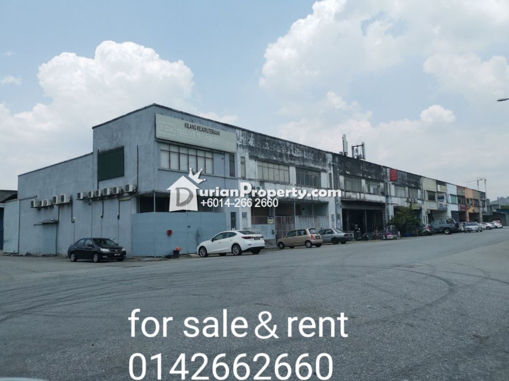 Terrace Factory For Sale at Bandar Puchong Utama