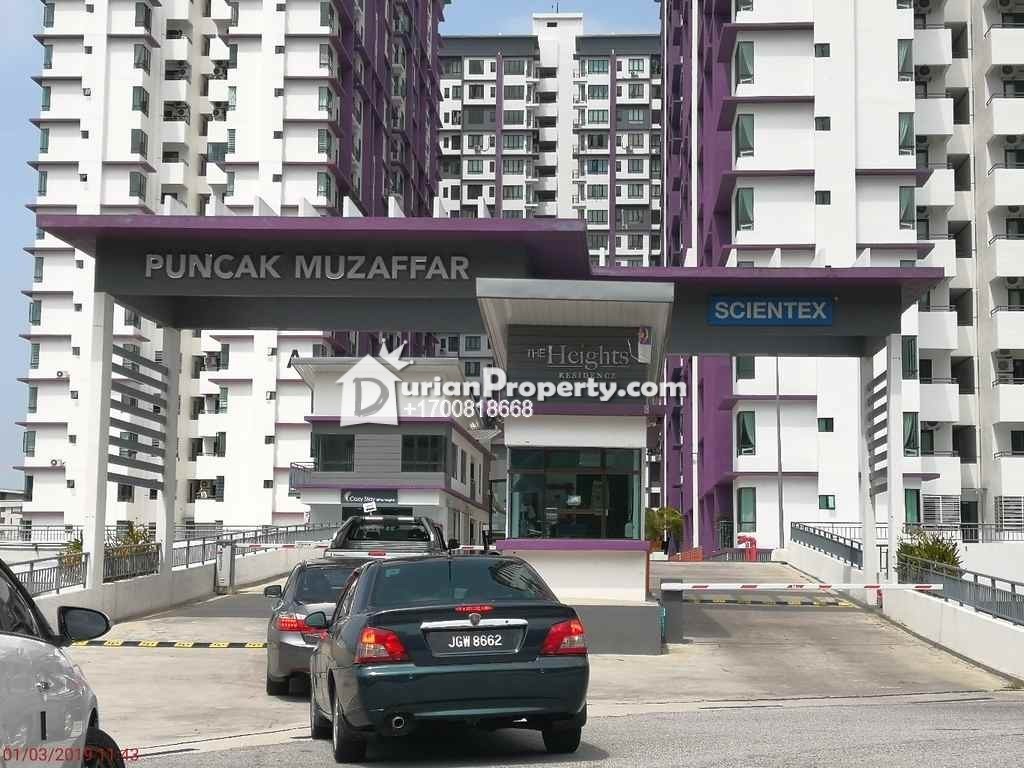 Apartment For Auction At The Heights Residence Melaka For Rm 285 000 By Hannah Durianproperty