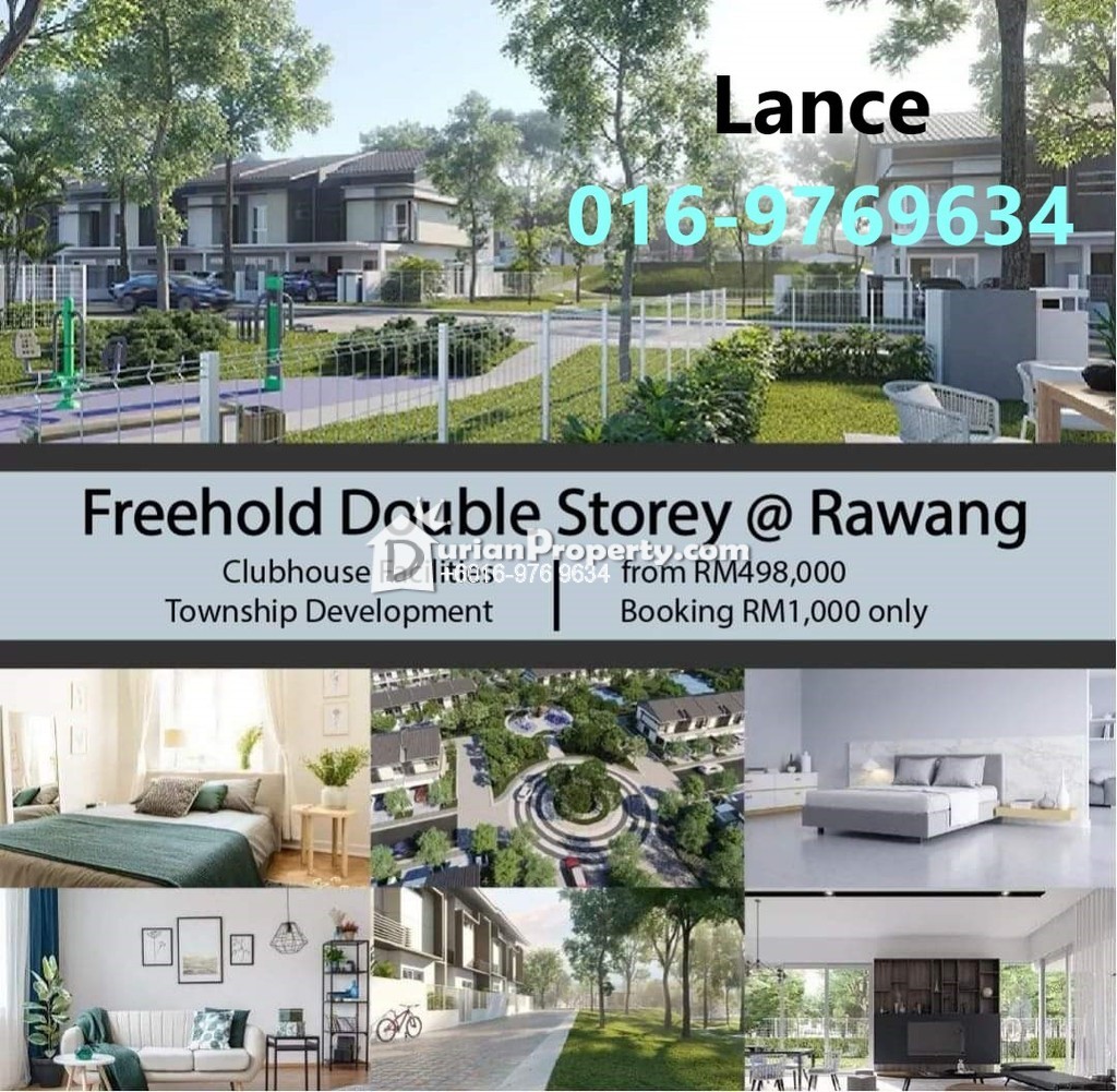 Terrace House For Sale At Garland Residence Rawang For Rm 499 000 By Lancechen Durianproperty