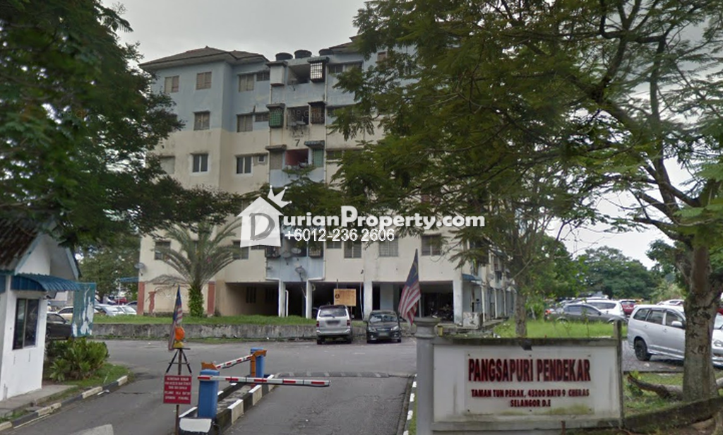 Apartment For Sale At Pangsapuri Pendekar Taman Tun Perak For Rm 120 000 By Alan Lee Durianproperty
