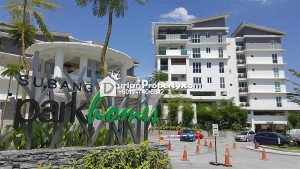 Condo For Rent at Subang Parkhomes