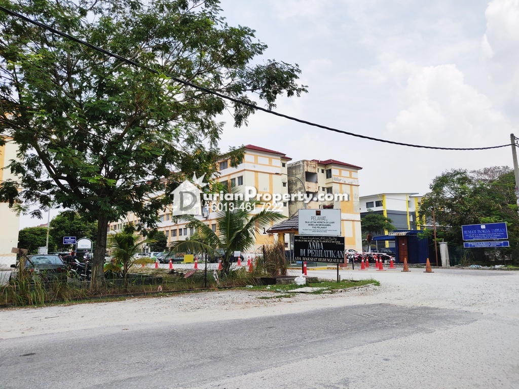 Flat For Sale at Rumah  Pangsa  Impian  Bandar Saujana  Putra  