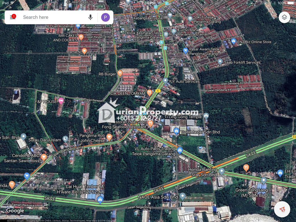 Commercial Land For Sale at Telok Panglima Garang, Selangor
