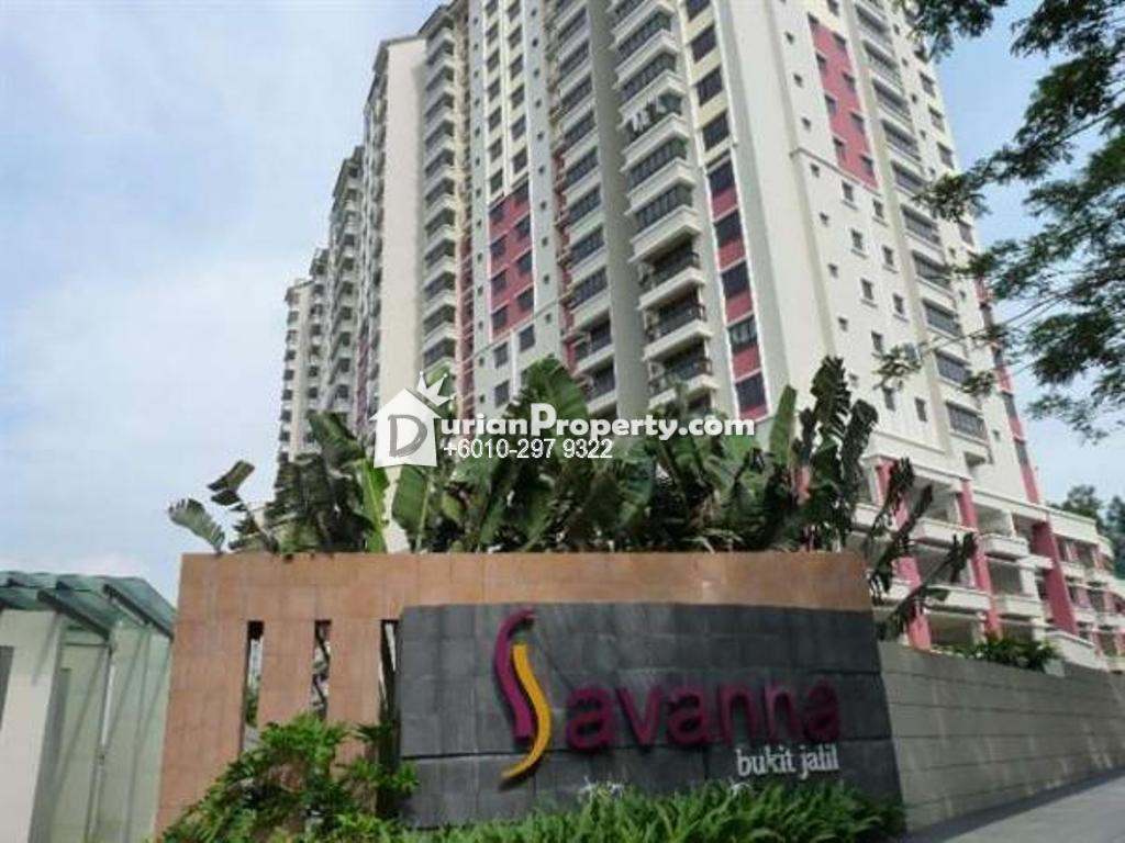 Condo For Rent at Savanna Condominium, Bukit Jalil