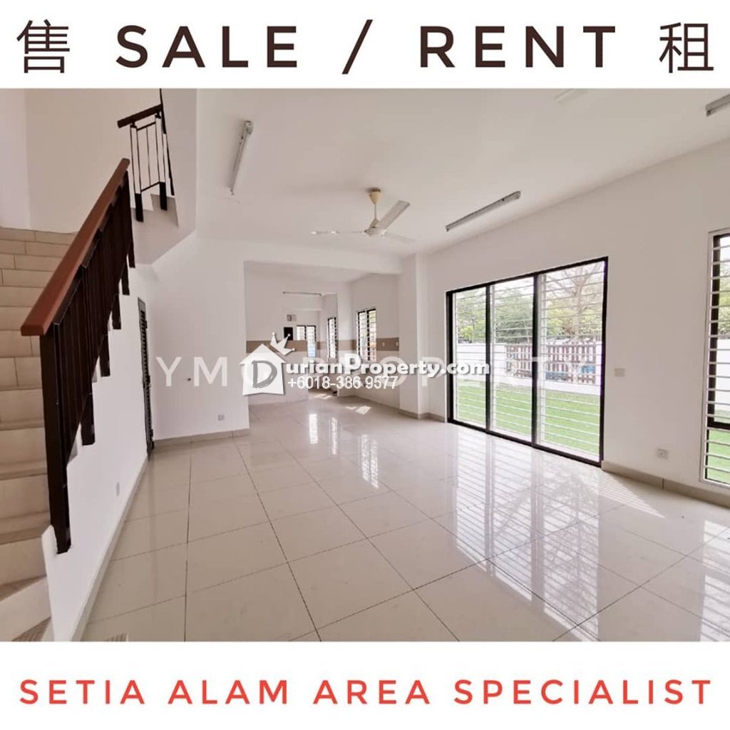 Terrace House For Sale at Setia Indah, Setia Alam