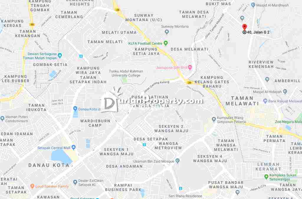 Terrace House For Auction At Taman Melawati Kuala Lumpur For Rm 1 260 000 By Hester Durianproperty