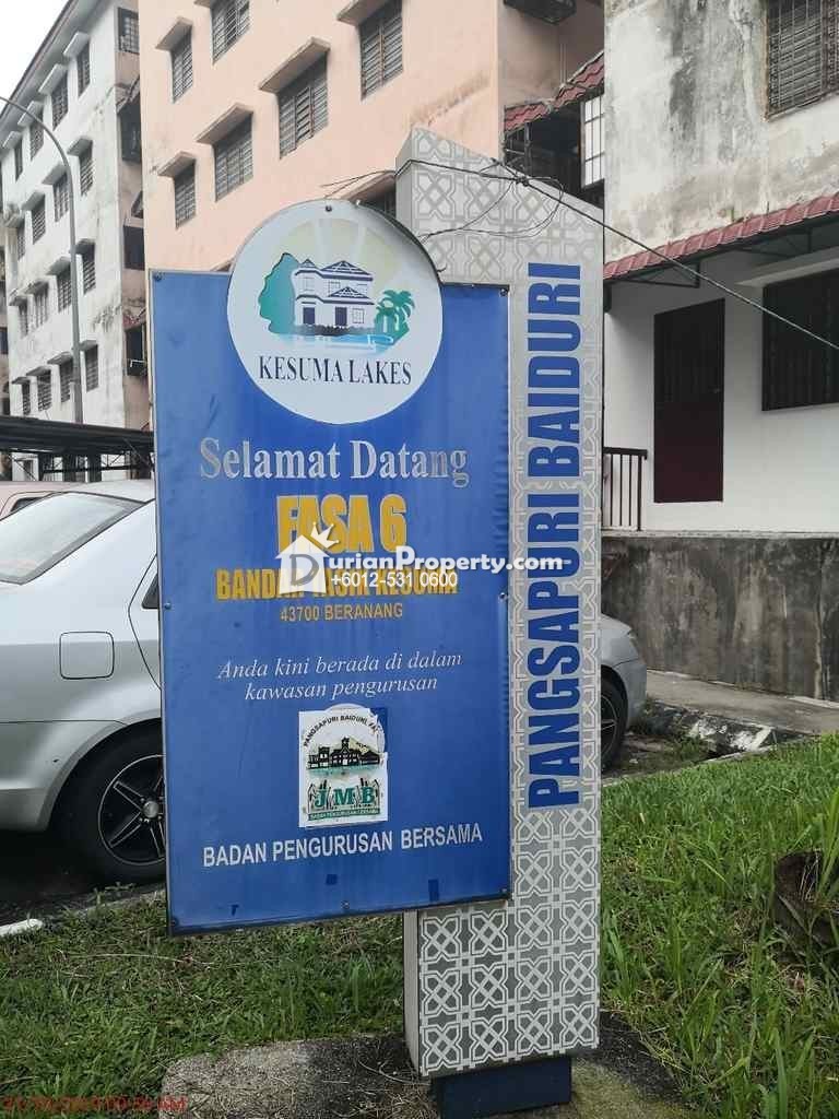 Apartment For Auction At Pangsapuri Baiduri Bandar Tasik Kesuma For Rm 81 000 By Hannah Durianproperty