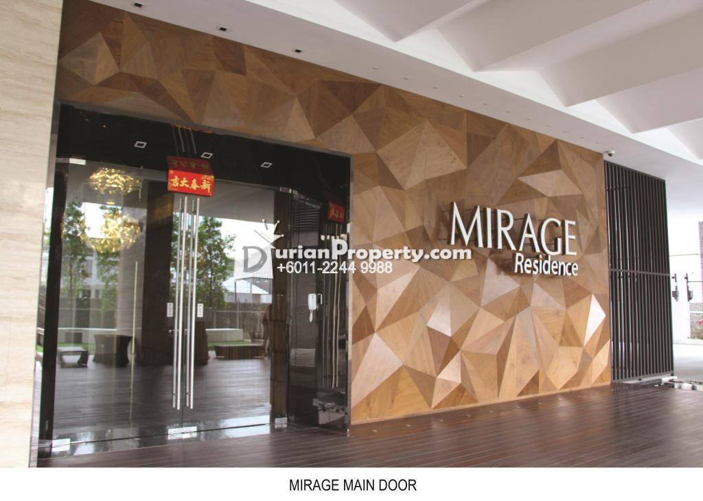 Serviced Residence For Rent at Mirage Residence, KLCC