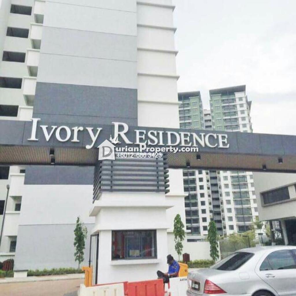Condo For Sale at Ivory Residence, Bandar Saujana Putra