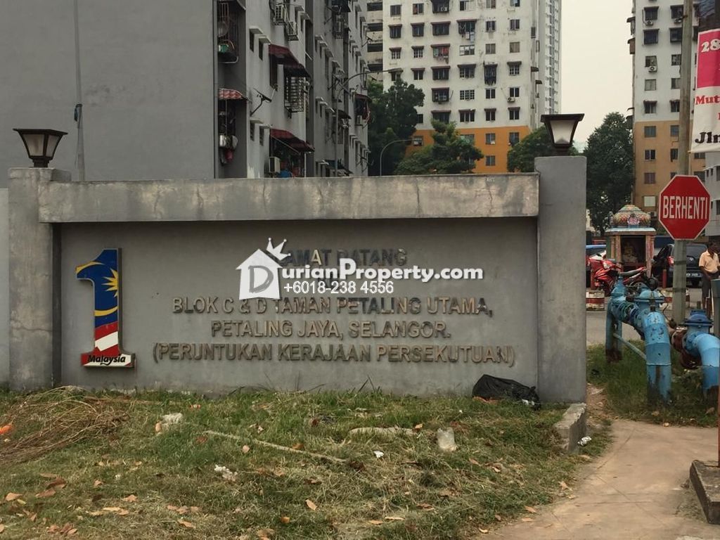 Flat For Sale At Petaling Utama Flat Petaling Jaya For Rm 145 000 By Dzulhilmi Bin Zulkifli Durianproperty