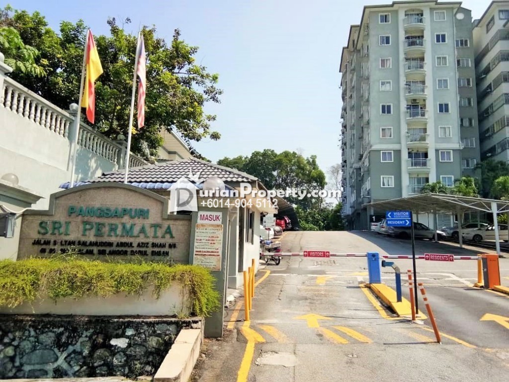 Partially Furnished Low Cost Flat For Sale At Sri Permata Apartment Section 9 Shah Alam Land