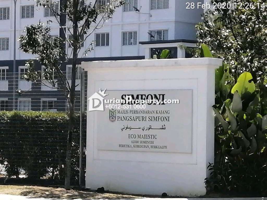 Apartment For Auction At Eco Majestic Semenyih For Rm 100 000 By Hannah Durianproperty