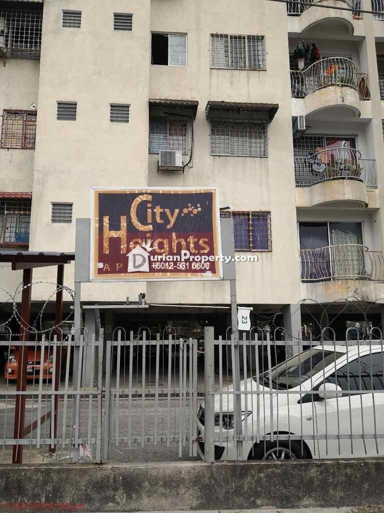 Apartment For Auction at City Height Apartment, Kajang for ...