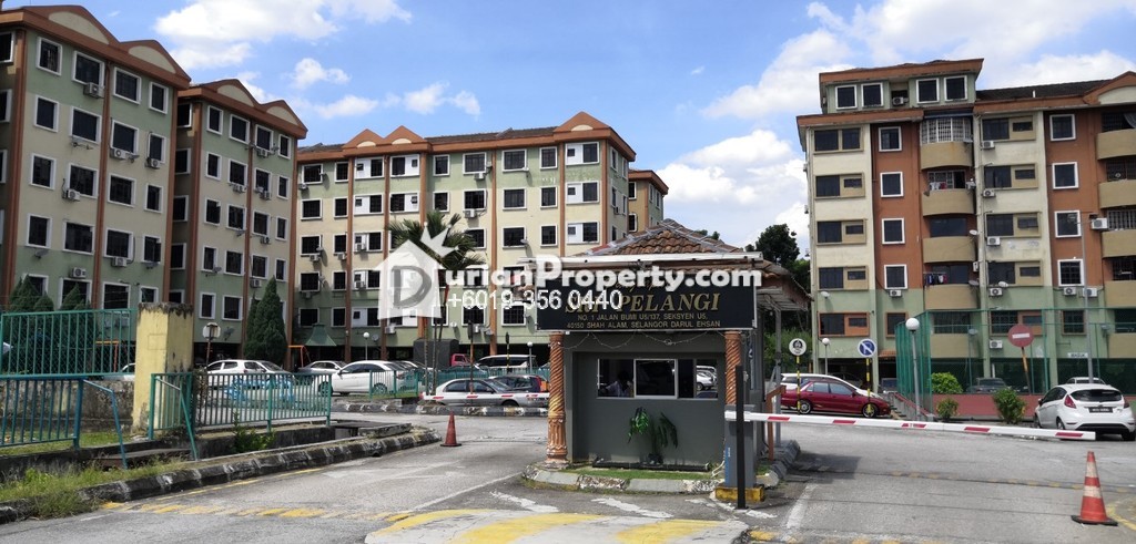 Apartment For Rent At Pangsapuri Sri Pelangi Section U5 For Rm 750 By Daran Durianproperty