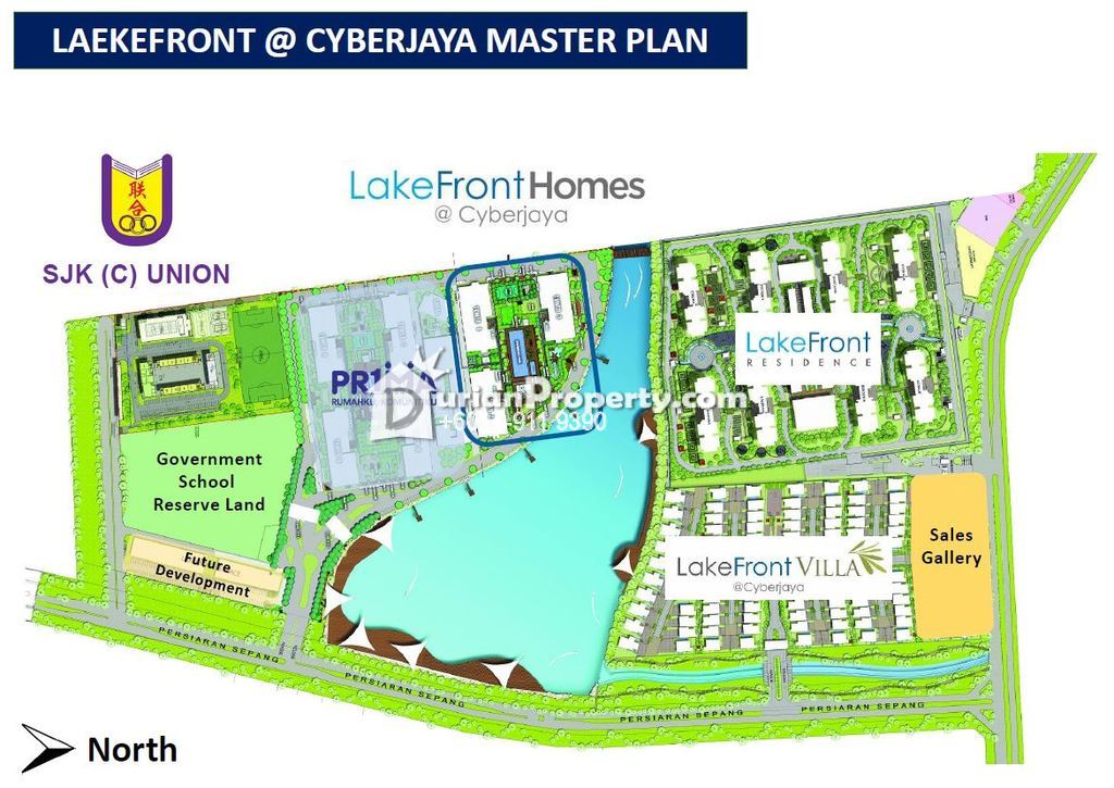 Condo For Sale At Lakefront Homes Cyberjaya For Rm 450 000 By Elvis Lai Durianproperty