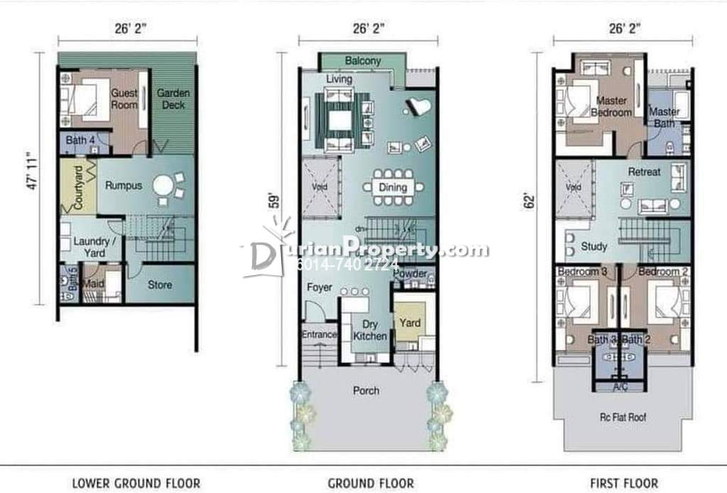 Terrace House For Auction At Symphony Hills Cyberjaya For Rm 708 700 By Jay Tew Durianproperty