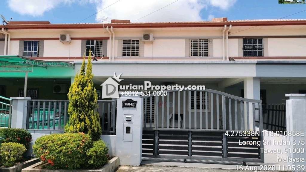 Terrace House For Auction At Bandar Sri Indah Tawau For Rm 300 000 By Hannah Durianproperty